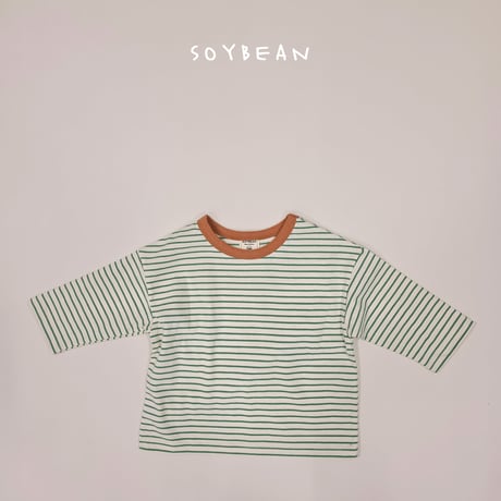 soybean/25. captain stripe T-shirt XS-XL