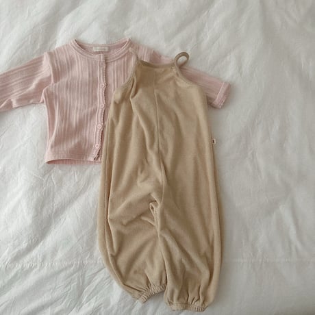 minirobe/35. Terry Overall  S-XL