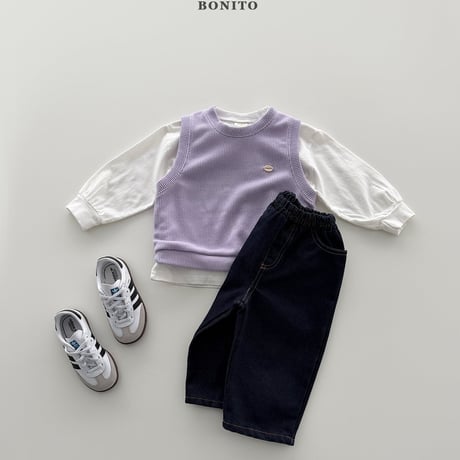 bonito/9. plan ) denim pants 12M-XL
