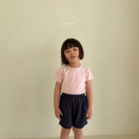 bellabambina/90. slim half T-shirt XS-XL