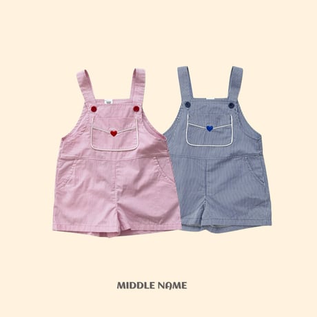 middlename/24. heart overalls pants JS-JM