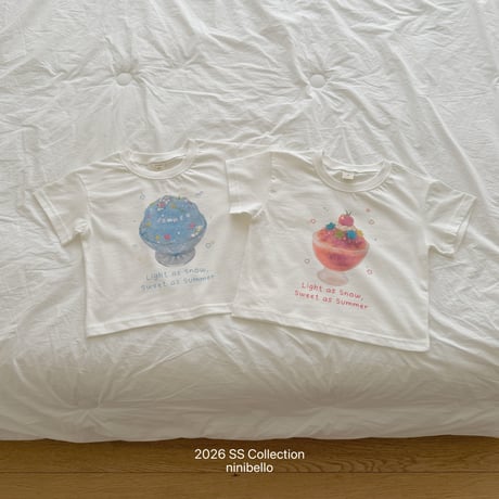 ninibello/142. summer bingsu T-shirt XS-XL