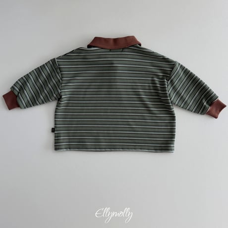ellymolly/126. click peach collar T-shirt 3-11
