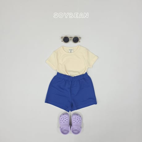 soybean/55. plan ) kids summer updown set XS-XL