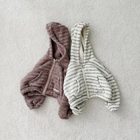 urbanrabbit/65. Chou Cream Hooded Jacket JS-JM