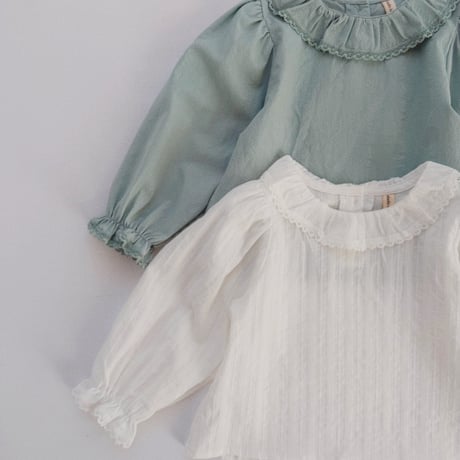 aladin/19. lace fril blouse XS-XL