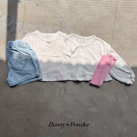 bunnypowder/170. girl T-shirt 2XL-4XL