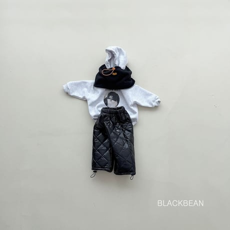 blackbean/46. north padding pants S-XL