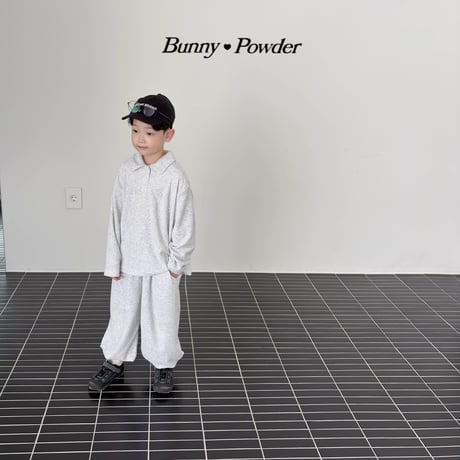 bunnypowder/118. terry collar T-shirt 2XL-4XL