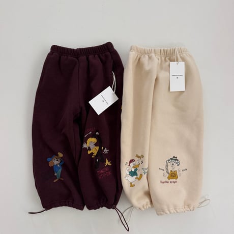 gou/61. go  you cartoon pants XS(2-3Y)-XL(6-7Y)