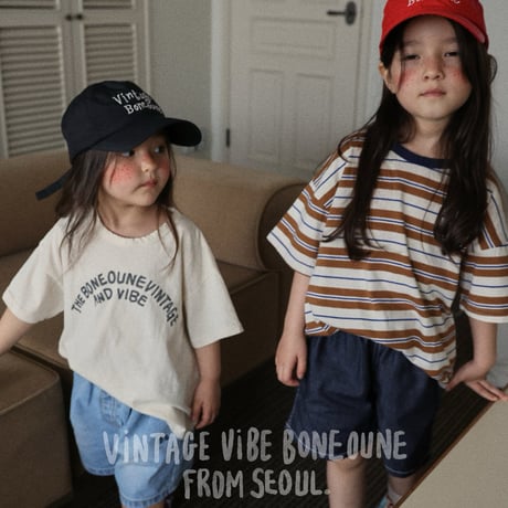 boneoune/79. vibe half t T-shirt JS-JL