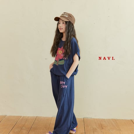 navi/28. daily T-shirt 2XL-JL