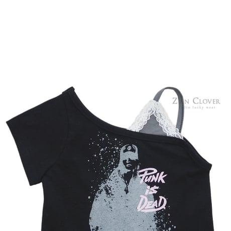 zanclover/67. lace strap T-shirt 3-11