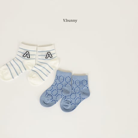 vbunny/20. ei socks set S(130-150)-L(180-210)