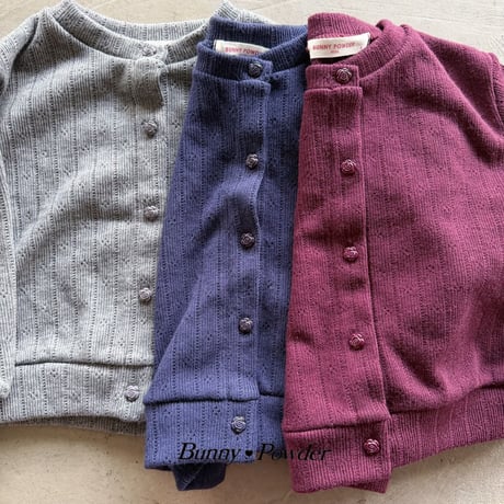 bunnypowder/53. roze button cardigan 2XL-4XL
