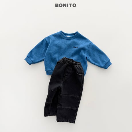bonito/66. voca knit man-to-man 12M-XL