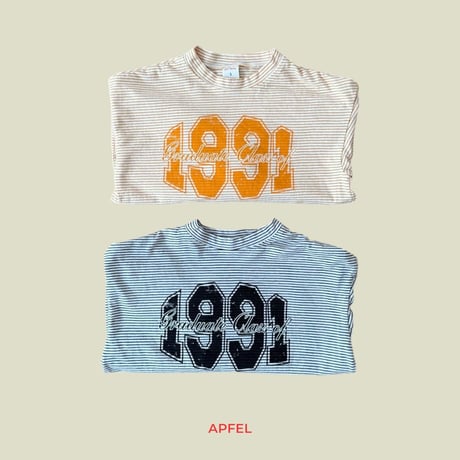 apfel/19. number T-shirt S-XL