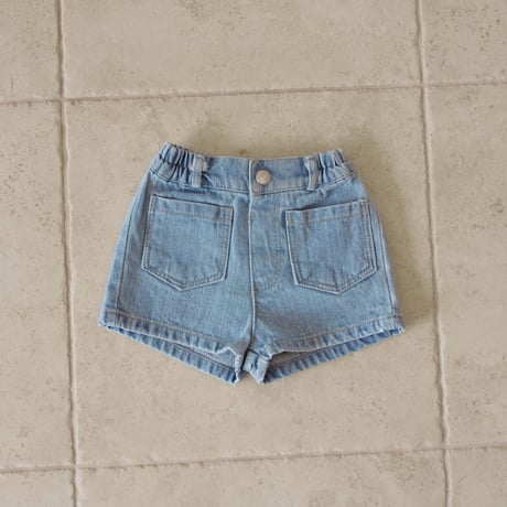 momoann/36. pocket short denim  5-13