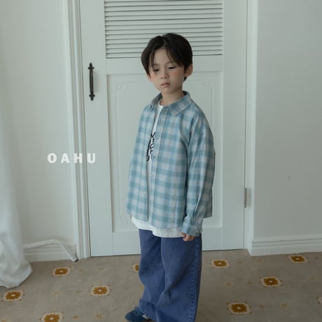 oahu/33. urban check shirt JS-JXL