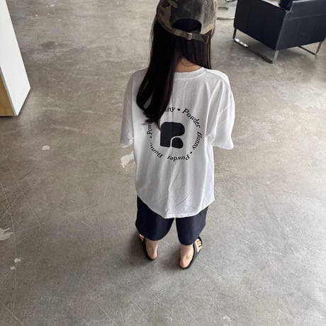 bunnypowder/86. bunny half t T-shirt 2XL-4XL