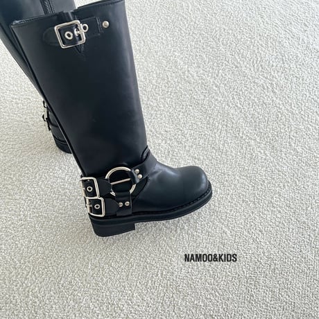 namoo/43. two buckle rider long boots 160-230