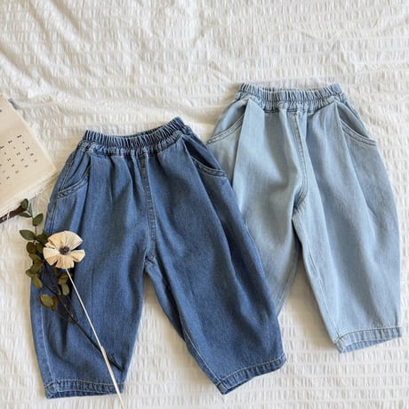 lovin/3. pleated baggy denim pants 1-11