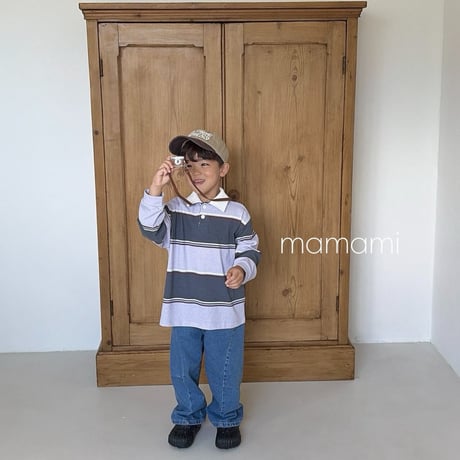 mamami/44. mood collar T-shirt XS-XL