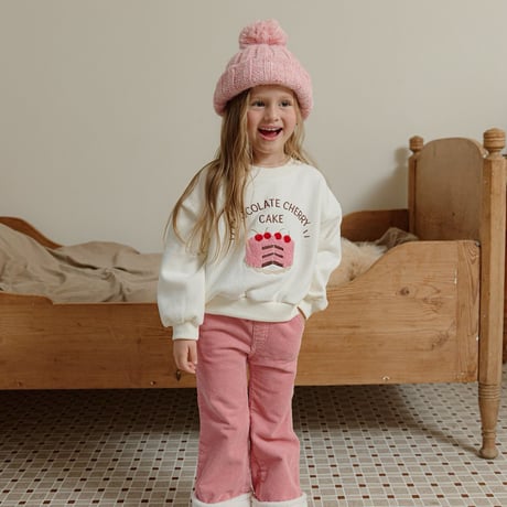melikey/49. corduroy heart boots cut XS-XL