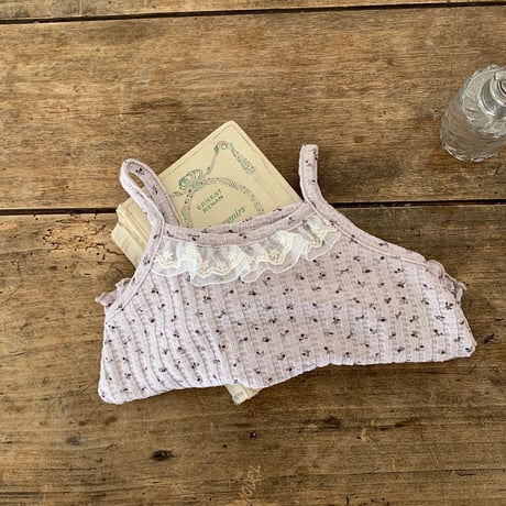 bebeholic/38. lilly fril sleeveless S(3-6M)-L(12-18M)