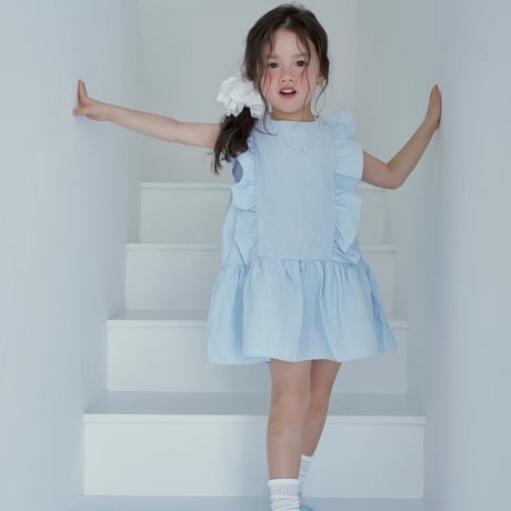 mollybin/31. bubble fril one-piece JS
