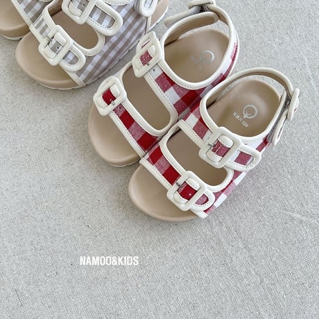 namoo/6. check sandal 140-220