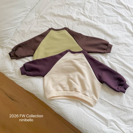ninibello/43. Little Raglan Sweatshirt 2XL