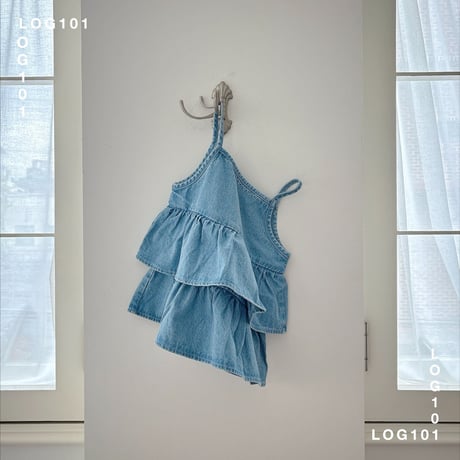 log101/57. denim kangkang blouse S-XL
