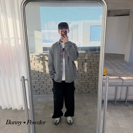 bunnypowder/30. check shirt ADULT
