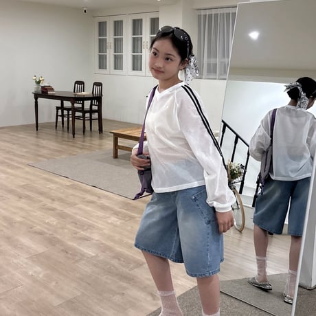 matilda/70. pocket denim half pants 15-19