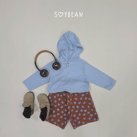 soybean/73. plan ) star bermuda pants XS-XL