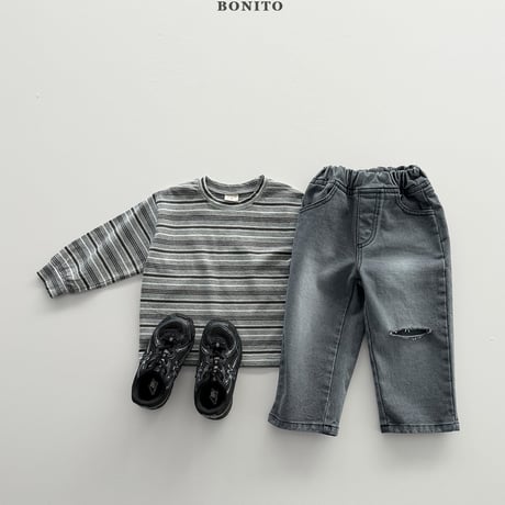 bonito/13. clover sibori T-shirt 12M-XL
