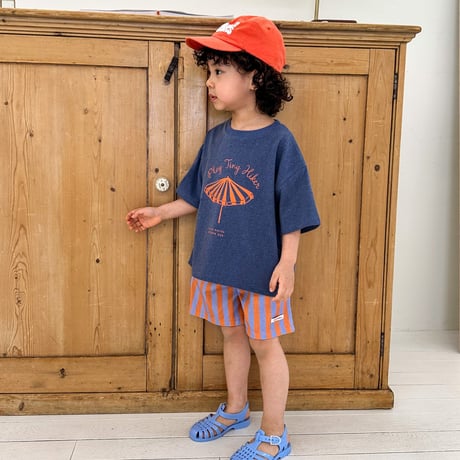 tinyhiker/1. summer beach pigment T-shirt XS-XL
