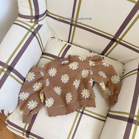 melikey/28. flower mongle nalnal man-to-man JS-JM