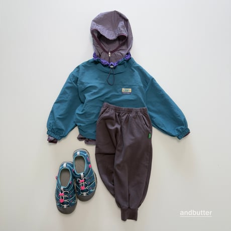 andbutter/44. Stripe Windbreaker JS-JM