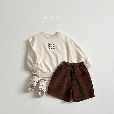 vividi/41. Corduroy half pants XS-XL