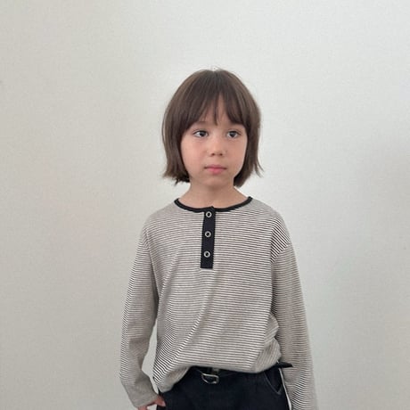 digreen/41. henley neck aletty tee? S-2XL
