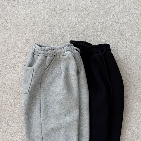 fromi/3. Fleece-Lined Wide Sweatpants S-XL