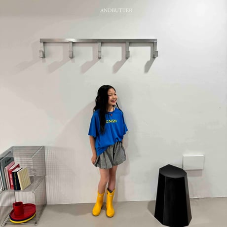 andbutter/38. Check Balloon pants JS-JM