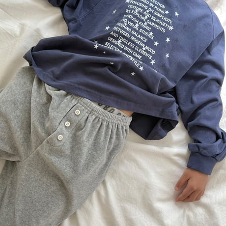 minimal/28. star lettering T-shirt JS-JM