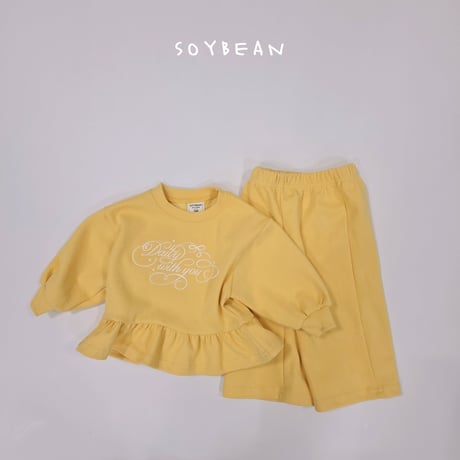soybean/42. daily fril updown set XS-XL
