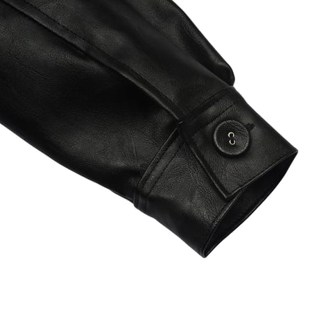 forkchips/80. teddy ledder jacket M-XL