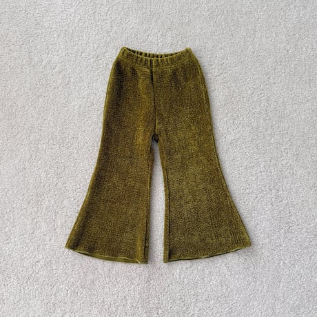 urbanrabbit/20. Choco Ribbed Bootcut Pants XS-XL