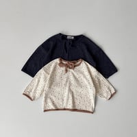 onu/6. flower ribbon T-shirt BABY(12M)-XL(6-7Y)