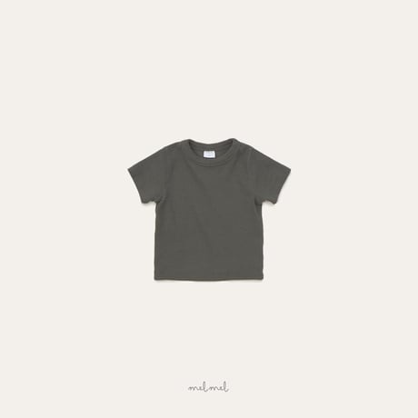 melmel/27. Ribbed Half T XXS-XL